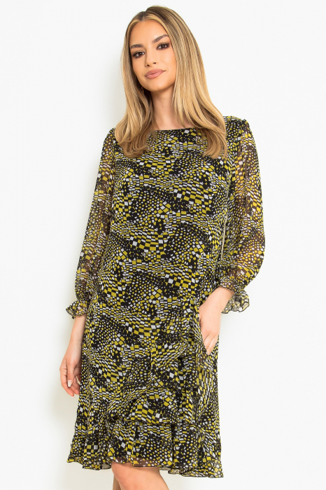 Rochie 485 galbena Viada [5]