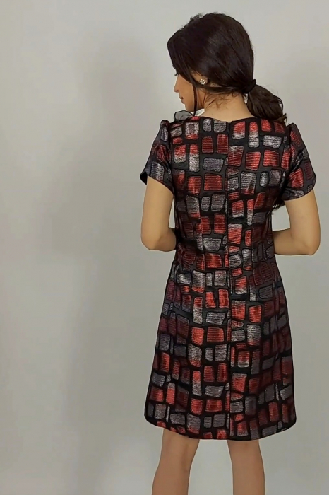 Rochie 4917 rosie Moze [5]
