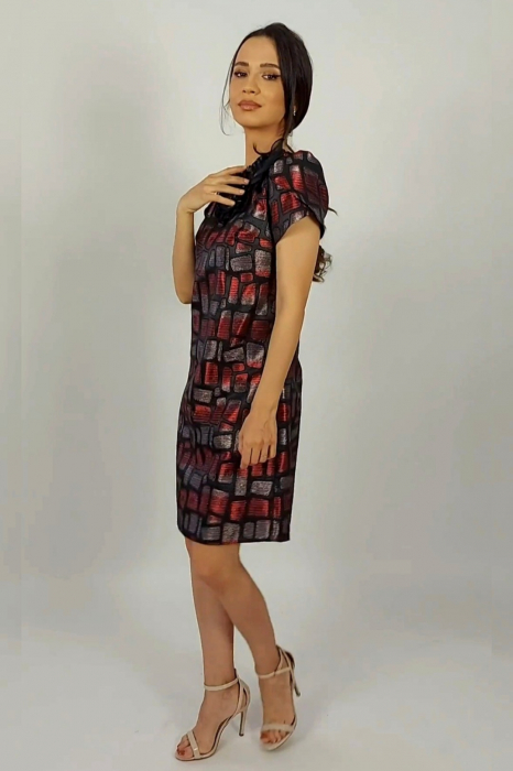 Rochie 4917 rosie Moze [4]