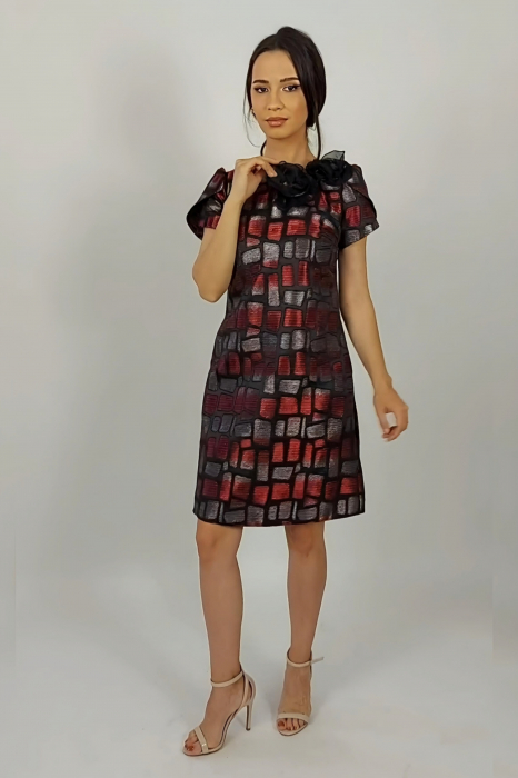 Rochie 4917 rosie Moze [2]