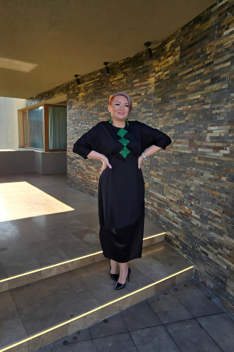 Rochie 492 neagra Effect [6]