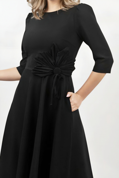 Rochie 4939 neagra La Donna [2]