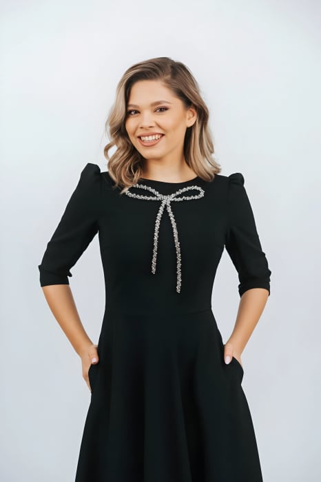 Rochie 4940 neagra La Donna [3]