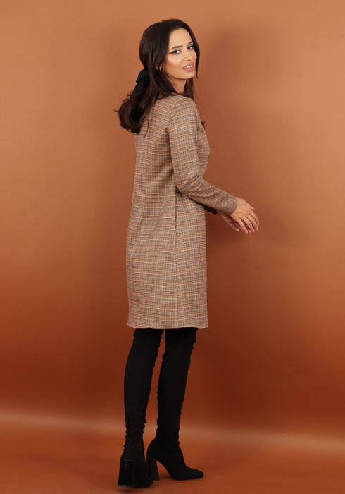 Rochie 4983 bej caro Moze [4]