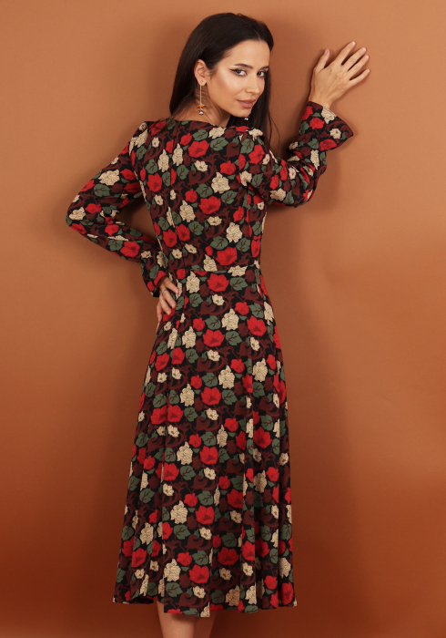 Rochie 4988 inflorata Moze [3]