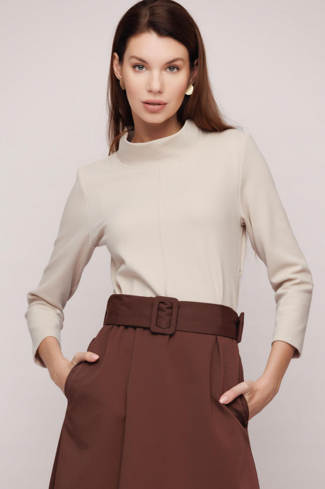 Rochie 5001 bej/maro Mizar [4]