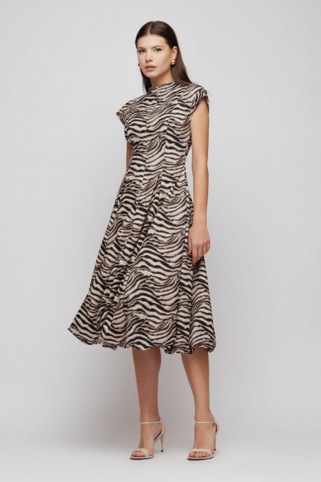 Rochie 5064 animal print Mizar