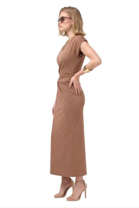 Rochie 507 camel Cristina Barros [4]