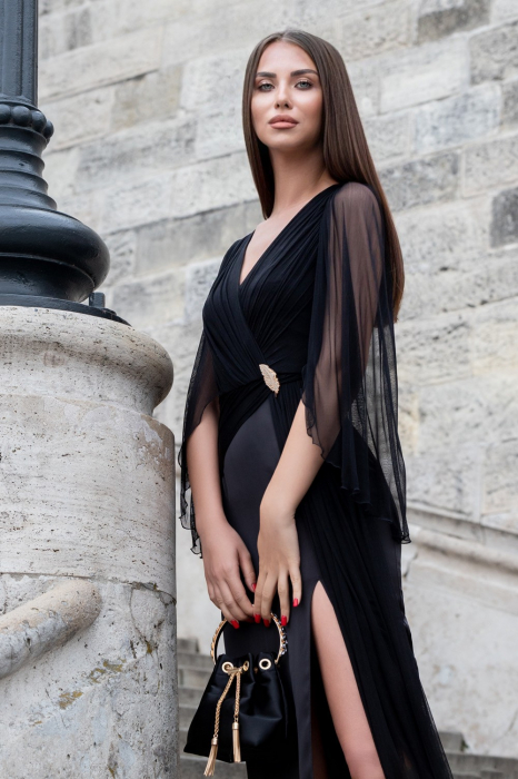 Rochie 5077 neagra Ginette [3]