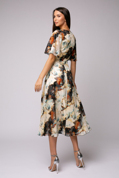 Rochie 5100 imprimata Ginette 48 [2]