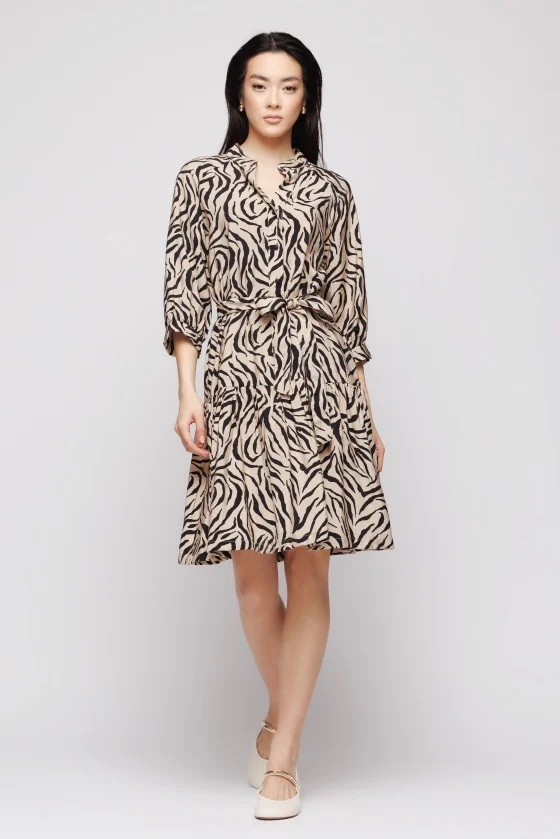 Rochie 5101 animal print Mizar