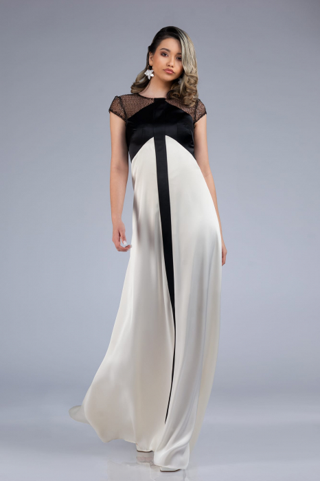 Rochie 51026 ivoar/negru Per Donna [4]