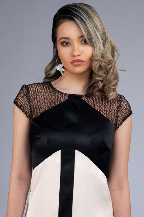 Rochie 51026 ivoar/negru Per Donna [6]