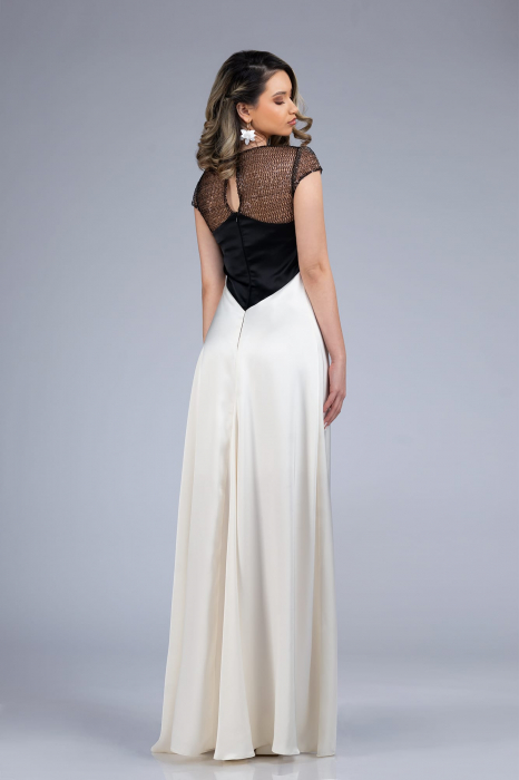 Rochie 51026 ivoar/negru Per Donna [5]