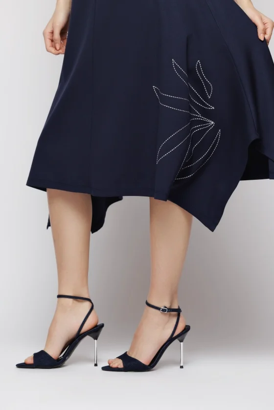 Rochie 5108 bleumarine Mizar [3]