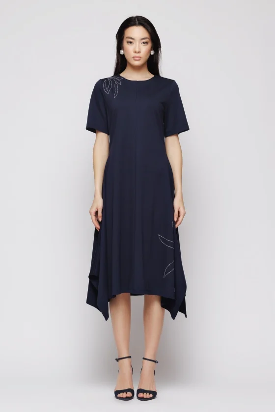 Rochie 5108 bleumarine Mizar [2]