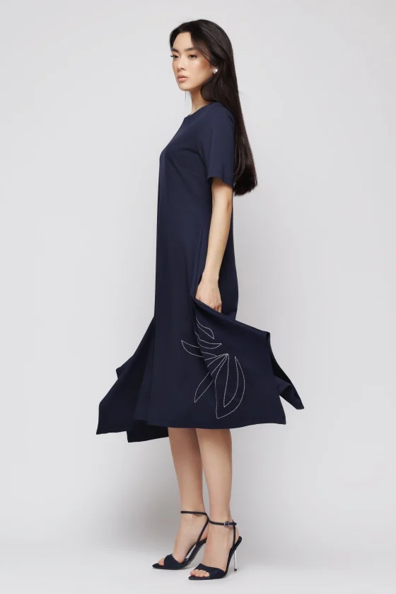 Rochie 5108 bleumarine Mizar [4]