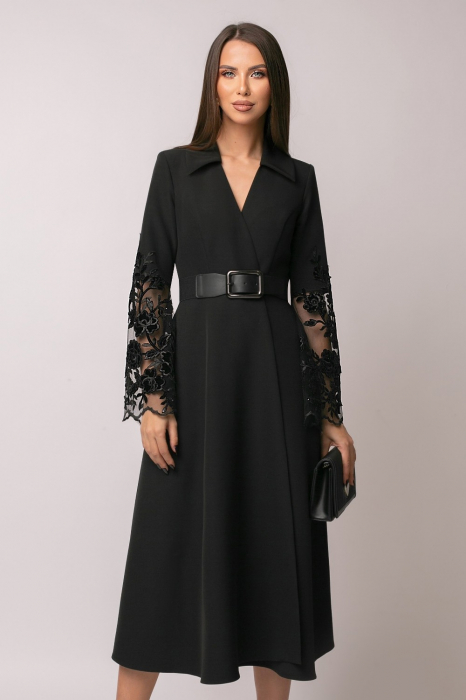 Rochie 5128 neagra Ginette [4]