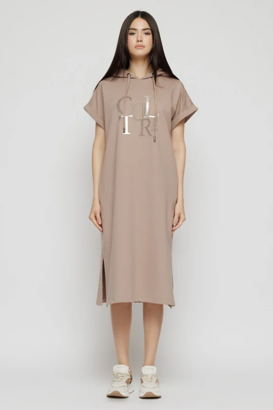 Rochie 5138 bej bumbac Mizar [3]