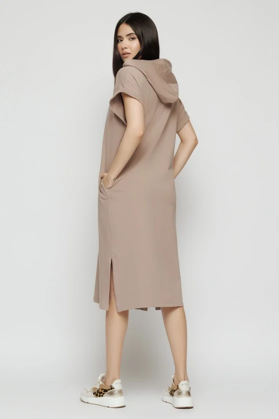 Rochie 5138 bej bumbac Mizar [4]