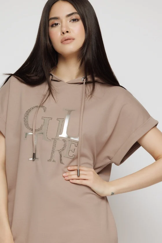 Rochie 5138 bej bumbac Mizar [5]