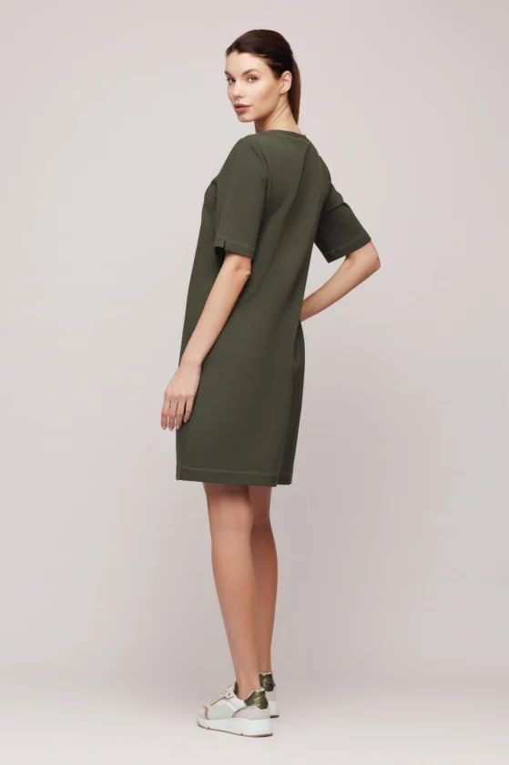 Rochie 5158 verde Mizar 38 [4]