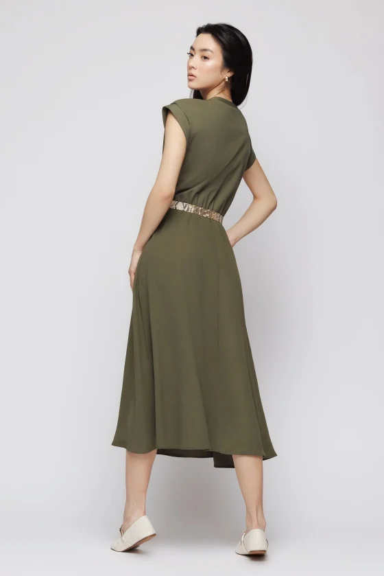 Rochie 5176 kaki Mizar [4]