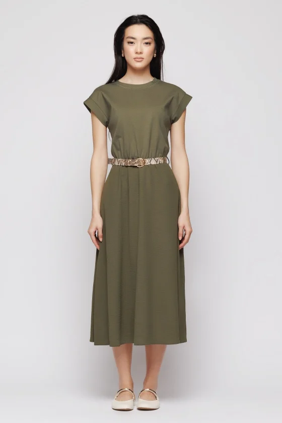 Rochie 5176 kaki Mizar [3]