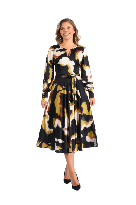 Rochie 5179 imprimata La Donna [1]