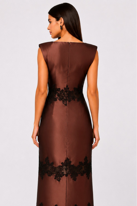 Rochie 5186 maro Ginette [2]