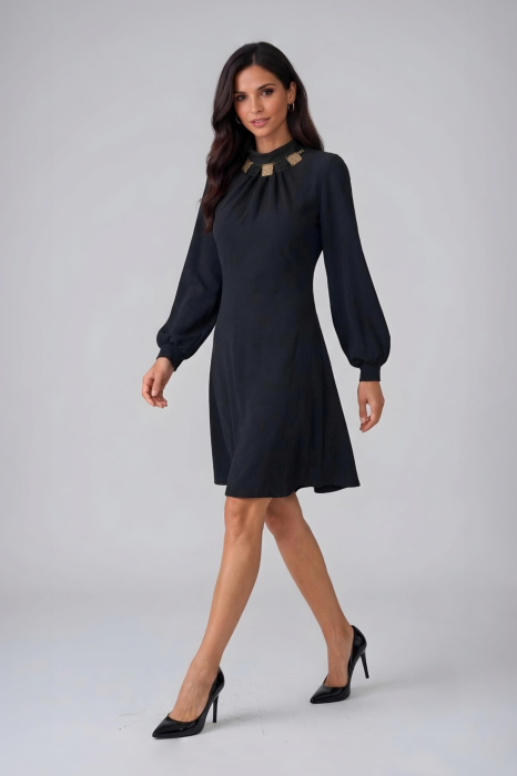 Rochie 5189 neagra1 Ginette [3]