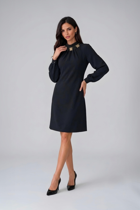 Rochie 5189 neagra1 Ginette [2]