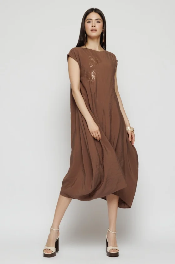 Rochie 5223 maro Mizar