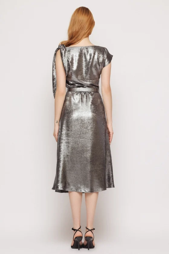 Rochie 5296 argintie Mizar [5]