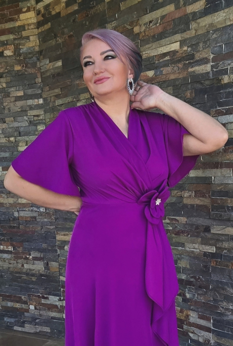 Rochie 5326 ultraviolet Mizar [2]