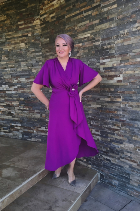 Rochie 5326 ultraviolet Mizar