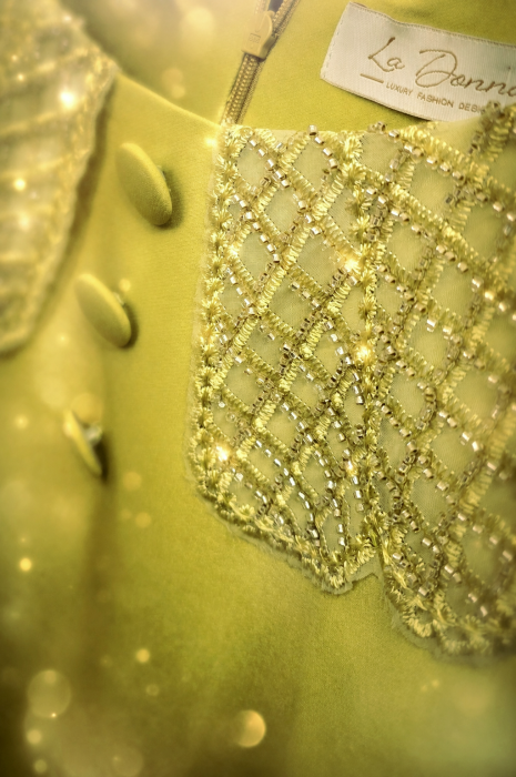 Rochie 5368 lime La Donna [2]