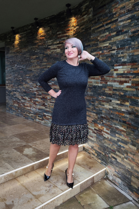 Rochie 541 antracit Viada [2]