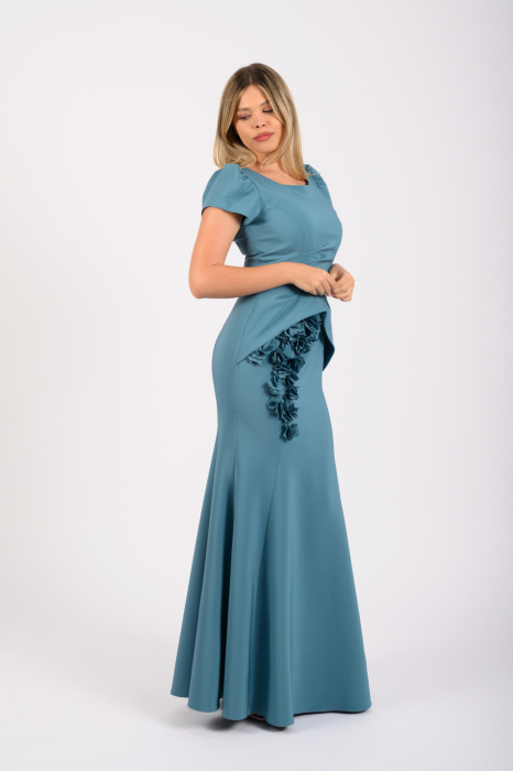 Rochie 5488 turquaz La Donna [2]