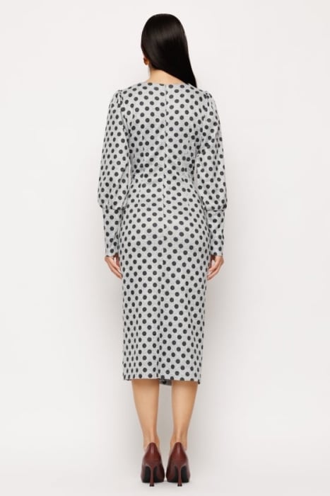 Rochie 5516 gri buline Mizar [5]