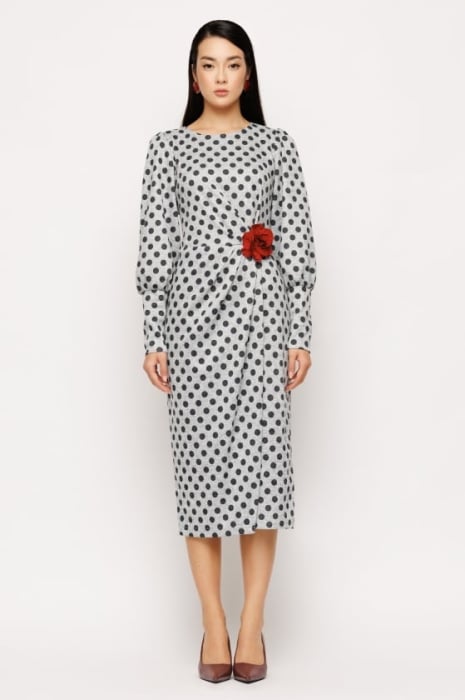 Rochie 5516 gri buline Mizar [2]