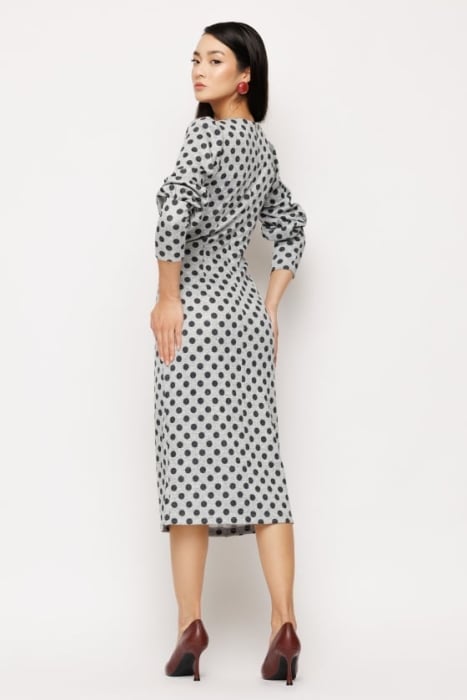Rochie 5516 gri buline Mizar [3]