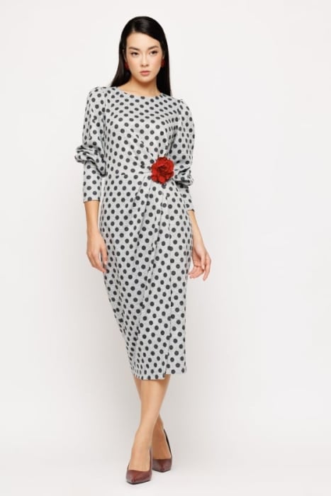 Rochie 5516 gri buline Mizar [4]