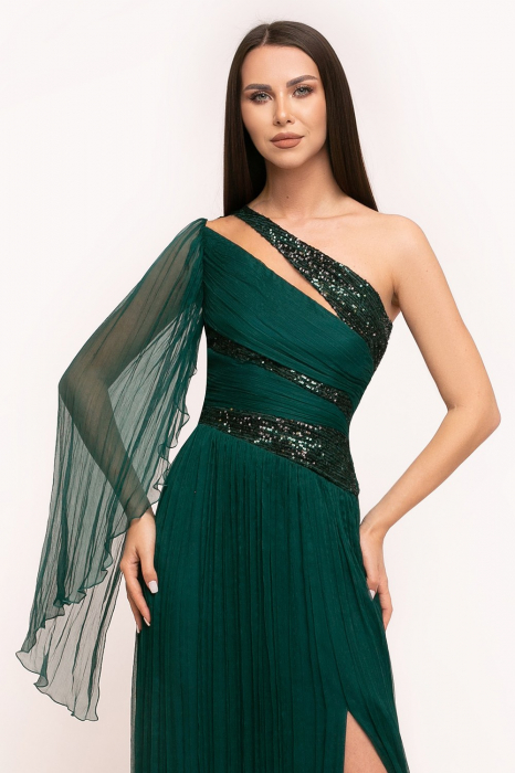 Rochie 552/T68 verde Ginette [3]