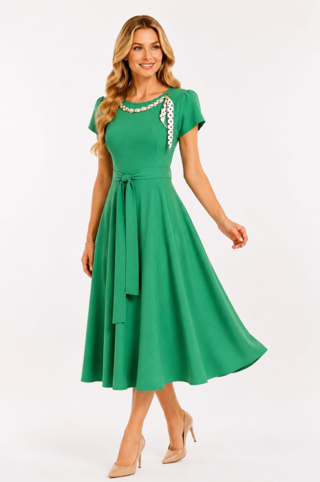 Rochie 5532 verde La Donna [2]