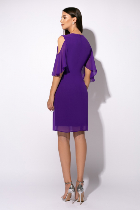 Rochie 592/M74 voal mov Ginette [3]