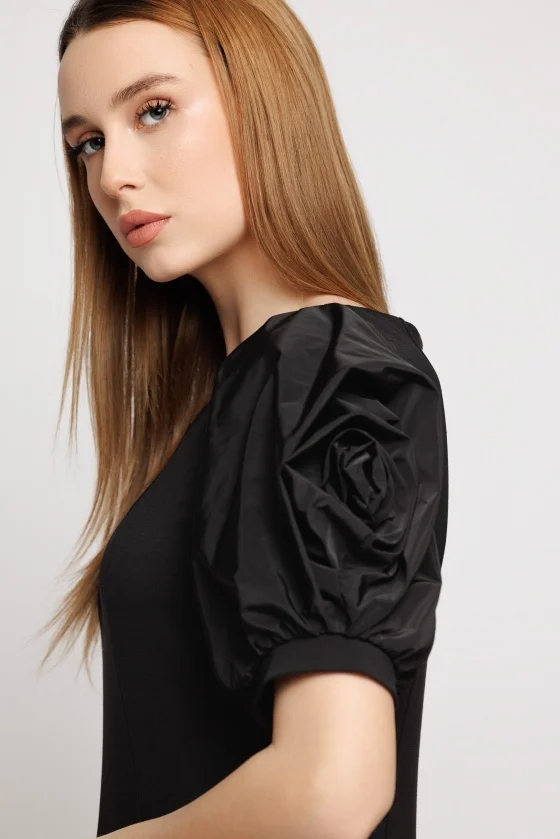 Rochie 6014 neagra Mizar [4]