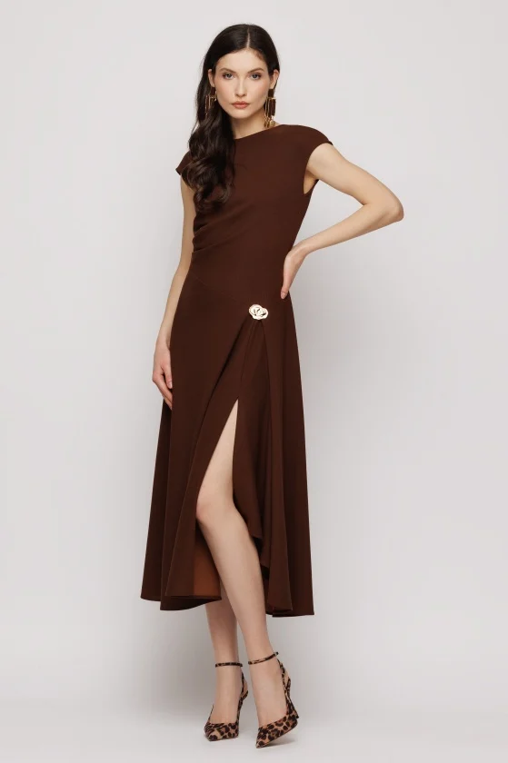 Rochie 6071 maro Mizar [2]