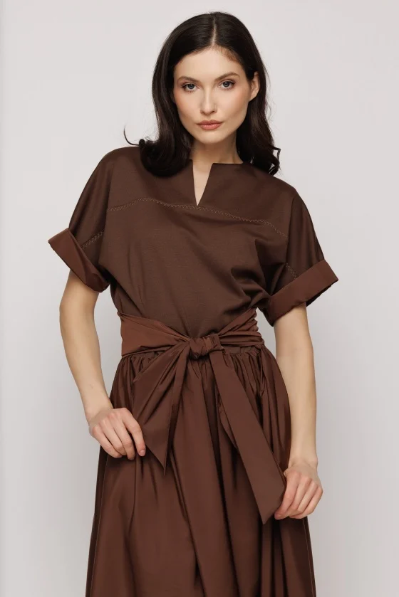 Rochie 6104 maro Mizar [2]