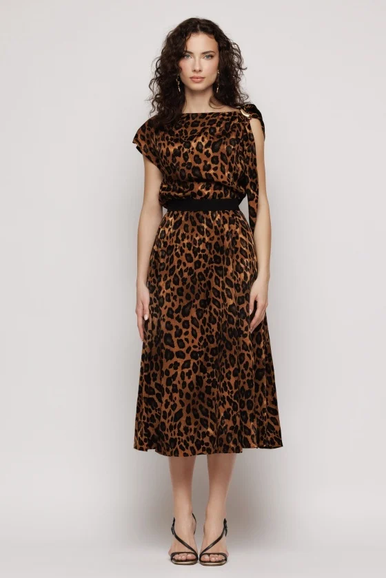 Rochie 6224 animal print Mizar 40 [2]